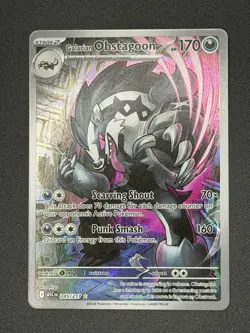 Pokemon Ascended Heroes - Galarian Obstagoon Illustration Rare 245/217 - Image 1
