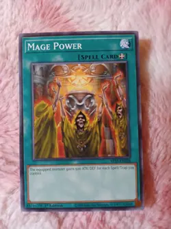 Yu-Gi-Oh! Mage Power STAS-EN028 1st Edition - Image 1