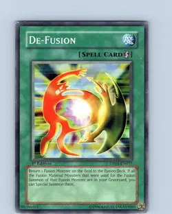 Yu-Gi-Oh TCG De-Fusion DP04-EN017 1st Edition Regular Common Card Played LP - Image 1
