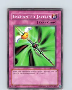 Yu-Gi-Oh TCG Enchanted Javelin SDP-049 Unlimited Regular Common Card Played LP - Image 1