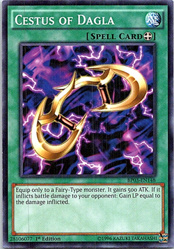 Cestus Of Dagla BP03-EN148 Yu-Gi-Oh! Card Light Play 1st Edition - Image 1