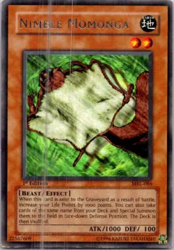 Nimble Momonga MRL-086 Yu-Gi-Oh! 1st Edition Moderate Play - Image 1