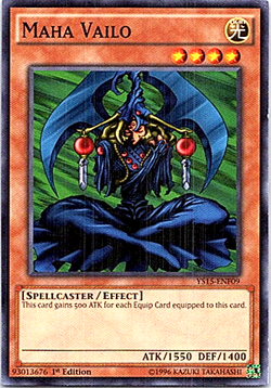 Maha Vailo YS15-ENF09 Yu-Gi-Oh! Light Play 1st Edition - Image 1
