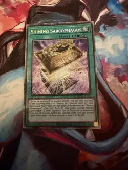 Yugioh! Shining Sarcophagus MP25-EN005 Starlight 1st Edition NM - Image 1
