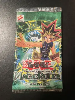 YuGiOh Magic Ruler Booster Pack Old Square Logo Unlimited English Edition - Image 1
