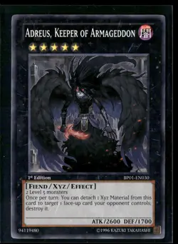 Yu-Gi-Oh #BP01-EN030 Adreus, Keeper of Armageddon (Starfoil) - Image 1