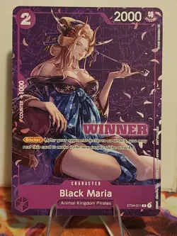 Black Maria Winner One Piece ST04-011 NM - Image 1