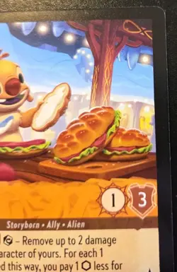 Reuben - Sandwich Expert 21/204 Rare Winterspell Disney Lorcana TCG - Image 3