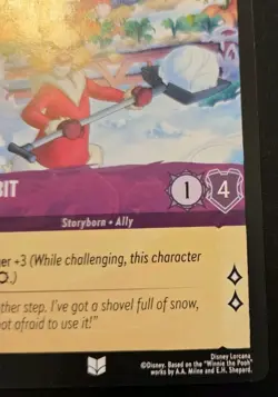 Rabbit - Fed Up 41/204 Uncommon Winterspell Disney Lorcana TCG - Image 5