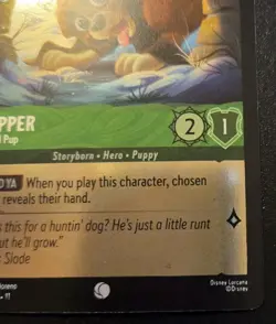 Copper - Hound Pup 85/204 Cold Foil Common Winterspell Disney Lorcana TCG - Image 5