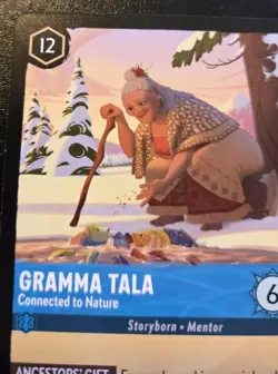 Gramma Tala - Connected To Nature 148/204 Rare Winterspell Disney Lorcana TCG - Image 2