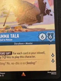 Gramma Tala - Connected To Nature 148/204 Rare Winterspell Disney Lorcana TCG - Image 5
