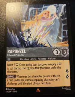 Rapunzel - Ethereal Protector 171/204 Rare Winterspell Disney Lorcana TCG - Image 1