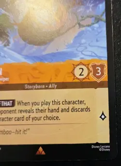 Timon - Snowball Swiper 16/204 Rare Winterspell Disney Lorcana TCG - Image 5