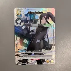 Union Arena TCG Kaiju No. 8 - Mina Ashiro - UE12BT/KJ8-1-003 R* Full Art Foil - Image 1