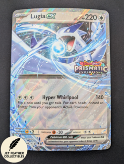 Lugia Ex 082/131 Holo Jumbo Oversize Card Prismatic Evolutions Stamped Pokemon - Image 1