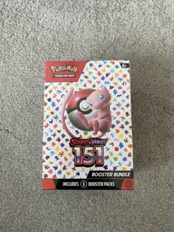 Pokemon TCG 151 Scarlet and Violet Booster Bundle Trading Cards Set - 6 Packs - Image 1