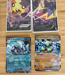 Pokemon Scarlet & Violet 151 Mew Binder w/ Pin & 75+ Cards Union Promo EX holo - Image 2