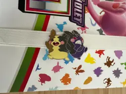 Pokemon Scarlet & Violet 151 Mew Binder w/ Pin & 75+ Cards Union Promo EX holo - Image 5