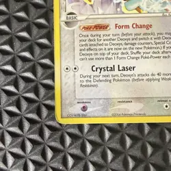 Deoxys (Delta Species) 2/17 POP Series 4 Holo Pokemon TCG - Image 5