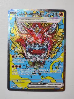 Pokemon TCG Hearthflame Mask Ogerpon EX Prismatic Evolutions Card 148/131 NM - Image 1