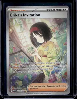 Pokemon SV: Scarlet & Violet 151 Erika's Invitation 203/165 1 - Image 1