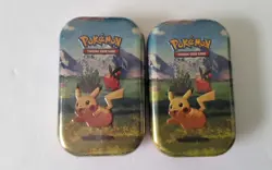 2 x Pokemon TCG Ascended Heroes MINI TIN - Factory Sealed - Image 1