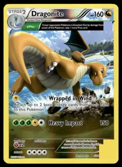 Pokemon TCG XY - Roaring Skies #52/108 Dragonite (52 Delta) LP - Image 1