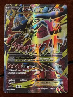 Pokemon Furious Fists M Lucario Ex 55a/111 Full Art Holo Alternate Art - Image 1