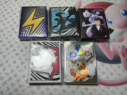 POKEMON TCG Various Sets ETB Deck Sleeves Sealed (Lot Of 5) - Image 1