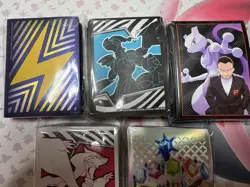 POKEMON TCG Various Sets ETB Deck Sleeves Sealed (Lot Of 5) - Image 3