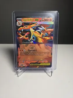 Pokemon TCG Mega Charizard Y Ex 030 Black Star Promo Ascended Heroes NM - Image 1