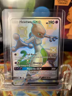 Pokemon NM Mewtwo GX Hidden Fates SV72/SV94 - Image 1
