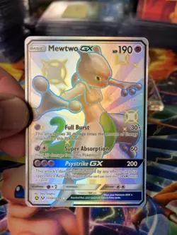 Pokemon NM Mewtwo GX Hidden Fates SV72/SV94 - Image 3
