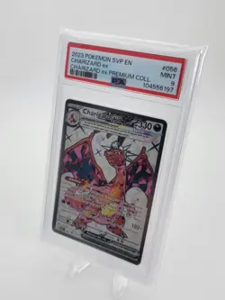 Pokemon - Charizard ex - Scarlet & Violet - 056 - Black Star Promo - PSA 9 Mint - Image 2