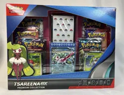 Pokemon TCG Tsareena EX Premium Collection Promo Booster Box New SEALED - Image 1