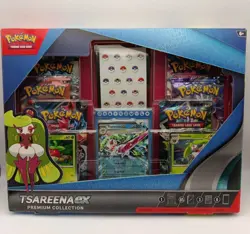 Pokemon TCG Tsareena EX Premium Collection Promo Booster Box New SEALED - Image 2