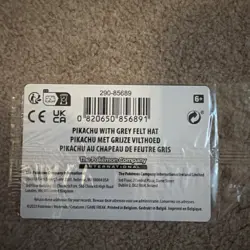 Pokemon x Van Gogh: Pikachu with Grey Felt Hat - 085 Promo Card - SEALED MINT - Image 2