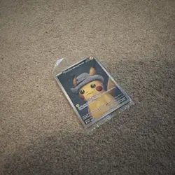 Pokemon x Van Gogh: Pikachu with Grey Felt Hat - 085 Promo Card - SEALED MINT - Image 5