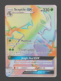 Sceptile GX 216/214 - Lost Thunder Pokemon TCG - NM - Image 1