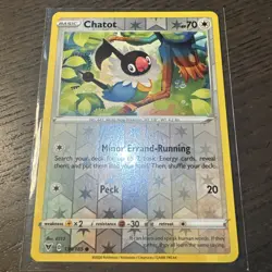 Chatot 139/185 Vivid Voltage - Reverse Holo - Pokemon TCG Card - NM - Image 1