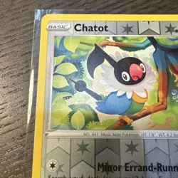 Chatot 139/185 Vivid Voltage - Reverse Holo - Pokemon TCG Card - NM - Image 2