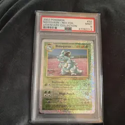 Pokemon Nidoqueen Legendary Collection 32/110 Reverse Holo Rare PSA 9 - Image 1
