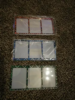 [LOT OF 3] Paldean Fates Pokemon Card Display Cases: Fire, Water & Grass Type - Image 1