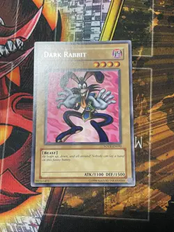 SOVR-EN090 Dark Rabbit Rare UNL Edition NM Yugioh Card - Image 1