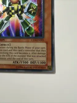 Yugioh Rocket Warrior Limited Edition Secret Rare CT2-EN005 - Image 4