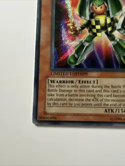 Yugioh Rocket Warrior Limited Edition Secret Rare CT2-EN005 - Image 5