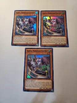 Yugioh - Donpa, Marksman Fur Hire DASA-EN014 NM Unlimited Super Rare x3 - Image 1