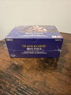 One Piece TCG - OP14 The Azure Sea's Seven - Factory Sealed Booster Box English - Image 5