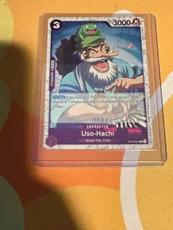 Uso-Hachi ST18-001 Holo Premium Collection PRB02 One Piece Card Game - Image 1